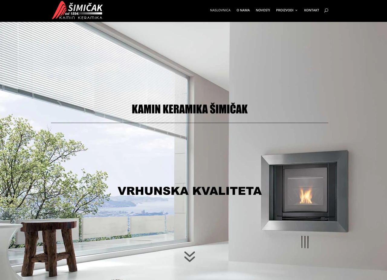 Kamin Keramika Šimičak